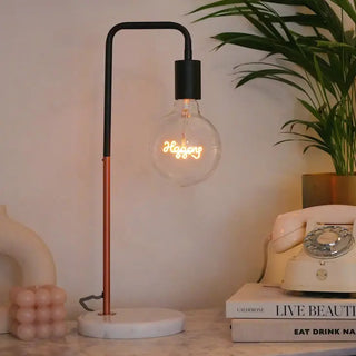 Lampadine led con testo