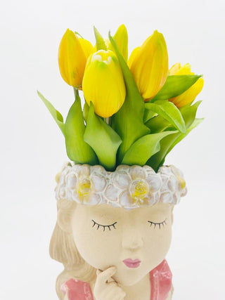 Bouquet di tulipani artificiali real touch