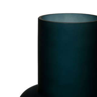 Vaso etera blu matt