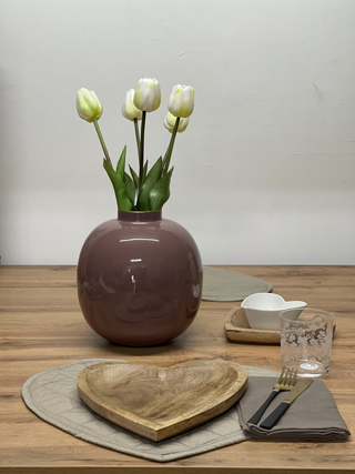 Vaso metal 23 cm