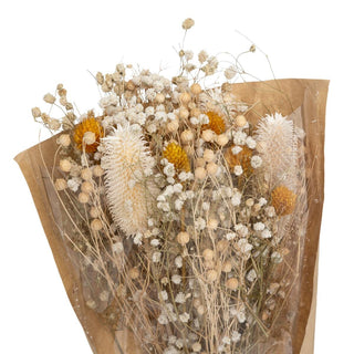 Bouquet fiori secchi di campo color ocra o verde – SaroDesign