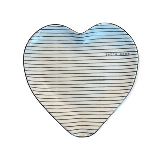 Piattino a forma di cuore