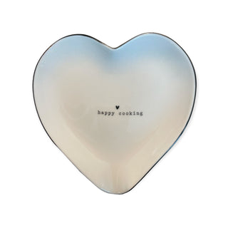 Piattino a forma di cuore