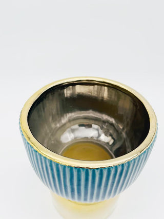 Vaso in ceramica lavorata