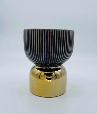 Vaso in ceramica lavorata