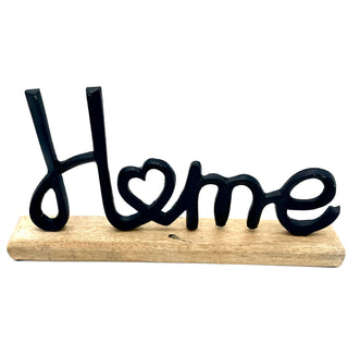 Scritta "Love" decorativa con base d'appoggio